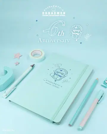 도라에몽 6th Anniversary 노트 미래백화점