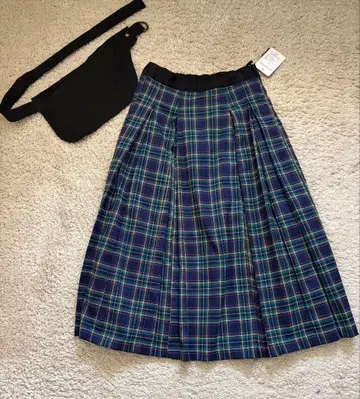 [ 새상품 ] Peter Macarthur 체크 스커트