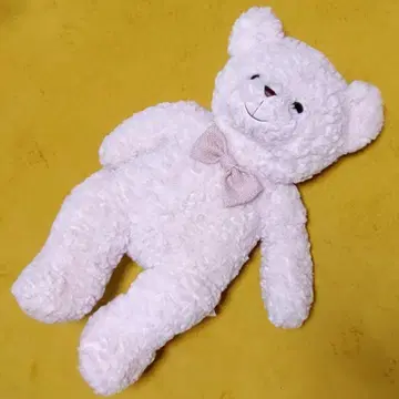 커다란 봉제 인형 핑크 테디베어