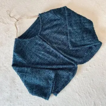 TAKUYA 타쿠야 가디건 판초 라메 숏 기장 겉옷 여성용