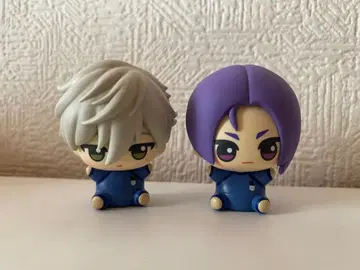 블루 록 앉아 피규어 나기 레오