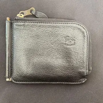 일비종떼 이단 접이식 머니클립 코인 케이스 포함 블랙