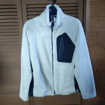 FieldCore 플리스 자켓 크림/블랙