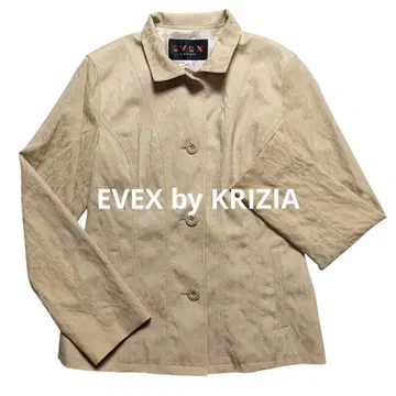 에베크스 바이 크리치아 레오파드 무늬 자켓 베이지 엠보