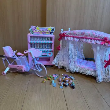 리카짱 자전거 자판기 침대