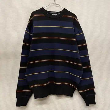 JaVa 자바 보더 니트 스웨터