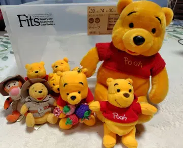 푸우 봉제 인형 세트