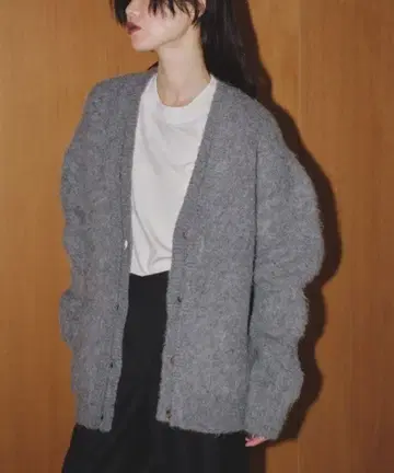 TODAYFUL Brashed Vneck Cardigan