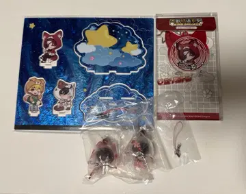 WINDBREAKER 윈블 중국 한정판 아크릴 스탠드 소방 벚꽃 세트