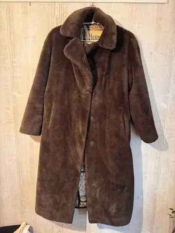 Herno 헬노 브라운 롱 코트 벨트 포함