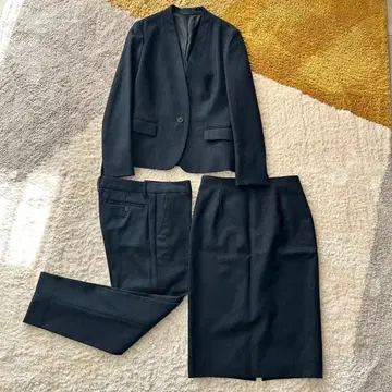 미사용 수트 컴퍼니 여성 수트 셋업 3세트 네이비