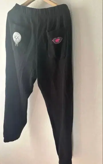 카우스 워홀 블랙 팬츠 L 남성용 저지 맨투맨