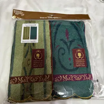 디즈니씨 아나와 눈의 여왕 페이스 타월 세트