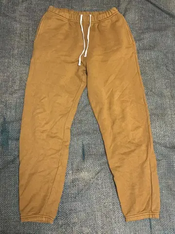 LES TIEN 브라운 스웨트 팬츠