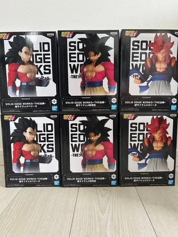 드래곤볼 GT 솔리드 엣지 웍스 6체 세트