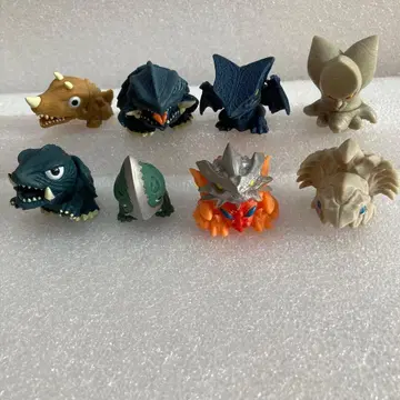 1999년 가메라 소프트 비닐 컬렉션 전 8종 손가락 인형 미니 피규어