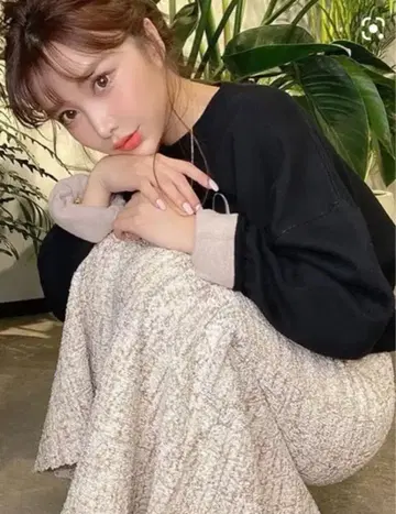 머메이드 트위드 니트 스커트 eimyistoire 즉시 완판 아이템