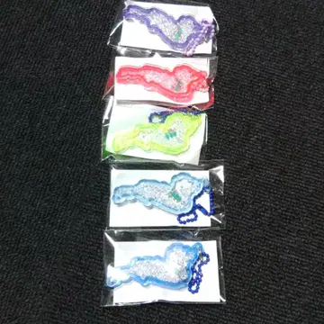 비와코 아크릴 키링 메타세쿼이아 오이사카토게 5개 세트 컴플리트