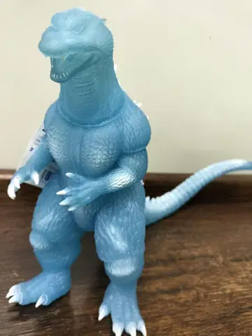극장판 고질라 2005 클리어 블루 피규어 투명 파랑