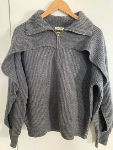 FRAY I.D 야크모 스웨터 그레이 F 사이즈