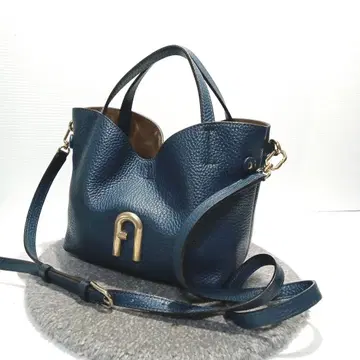 [새상품급] 훌라 아치 로고 미니 2WAY 핸드백 가죽