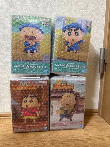 [ 짱구는 못말려 ] 피규어 4체 세트