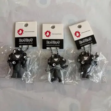 만박 블랙 미야쿠미야쿠 PVC 마스코트 ABC 세트