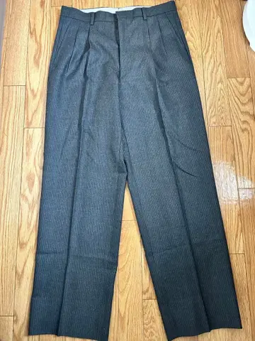 빈티지 y2k 배기 슬랙스 배기 팬츠 스트라이프 슬랙스