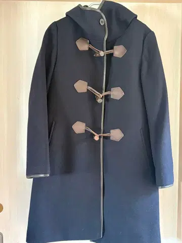 더플 코트 후드 부착 S 사이즈 클리닝 완료