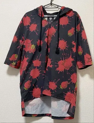 드래그 허니 스트로베리 브래드 후드티 블랙