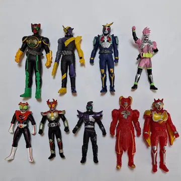 가면라이더 피규어 9체 세트