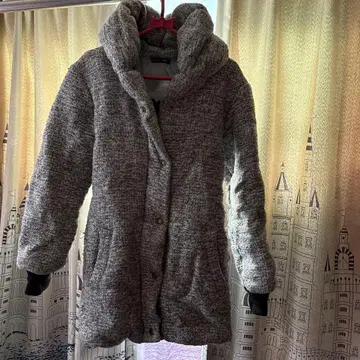 세미 롱 코트 겨울 여성용 M 슬림 12/16까지