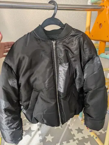 EMODA 블랙 그라데이션 다운 블루종