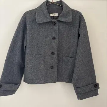 SCALP 그레이 울 자켓