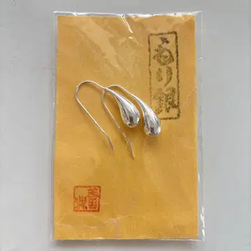 아사쿠사 모리은 실버 귀걸이 모리은기 제작소 드롭 귀걸이 미사용 새상품