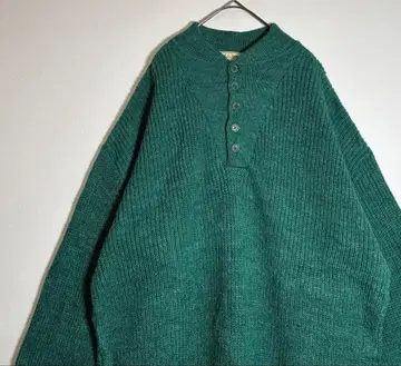 L.L.Bean USA제 high trek yarn 울 스웨터