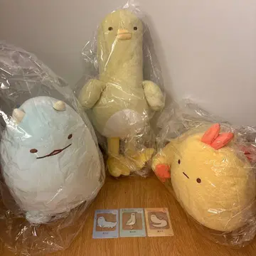 스미코구라시 수주 진화 봉제 인형 토카게 펭귄? 새우튀김꼬리