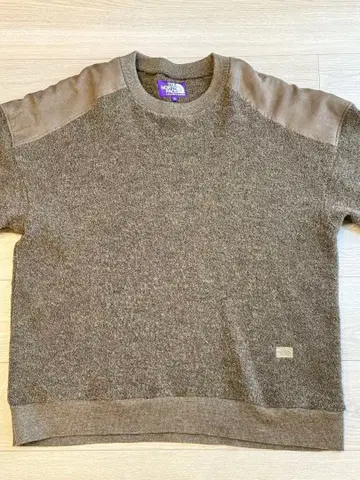 The North Face 브라운 니트 풀오버