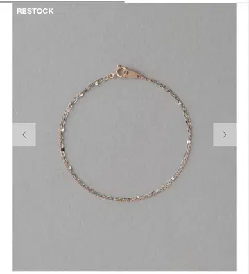 [미스트 핑크] K10 레이어드 팔찌 바이컬러 정가 22000