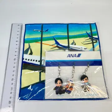 [ 미사용 새상품 ] 코스튬 큐피 핸드 타월 세트 ANA 키링