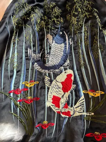 독특한 패턴 휴스턴 스카잔 리버서블 M 사이즈