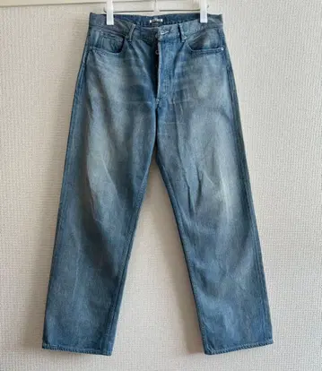 AURALEE 25SS SELVEDGE FADED LIGHT DENIM