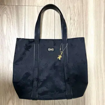 페이 하이 토트백 블랙