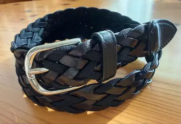 SHIPS 이탈리아제 콤비네이션 벨트 블랙