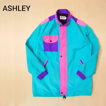 ashley 나일론 자켓 멀티 컬러 USA제 아슈리