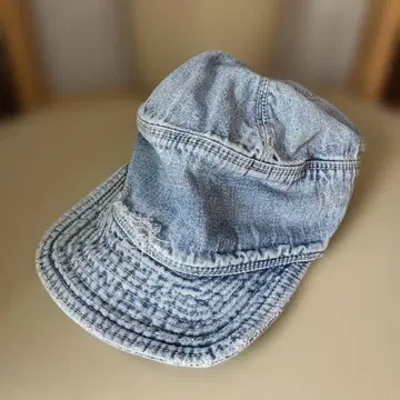 스펠바운드 데님 워크캡 프린지 가공