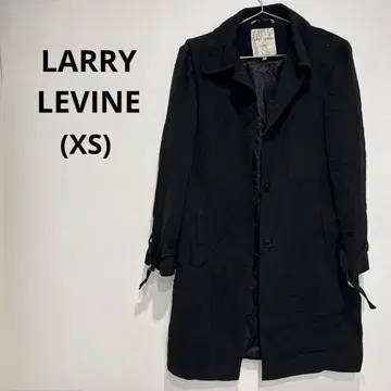 LARRY LEVINE 블랙 트렌치코트[XS]