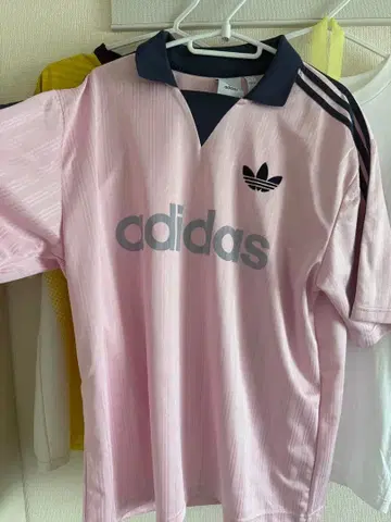 adidas 핑크 게임 셔츠