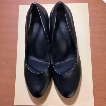 블랙 펌프스 25.0cm