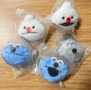 5 퍼펫 스 앞머리 클립 가챠가챠 5종 세트